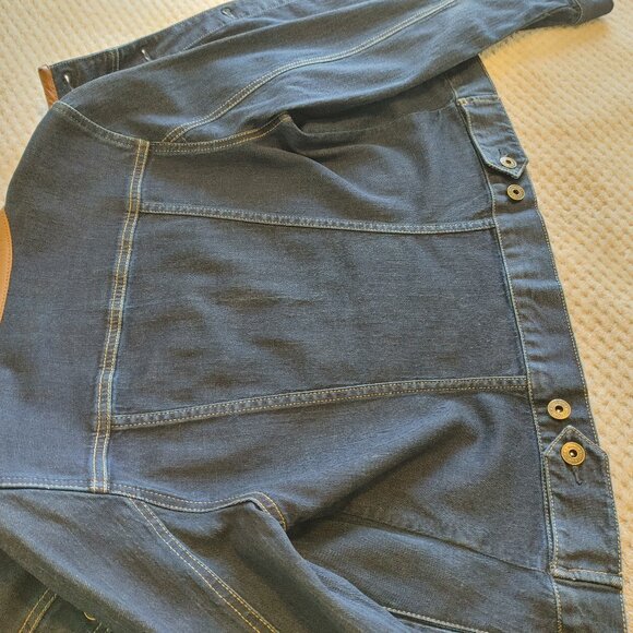 Ralph Lauren Jean jacket with leather trim - Picture 11 of 14